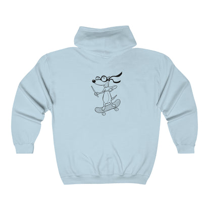 No STRESS Weasel Zip Up Hoody