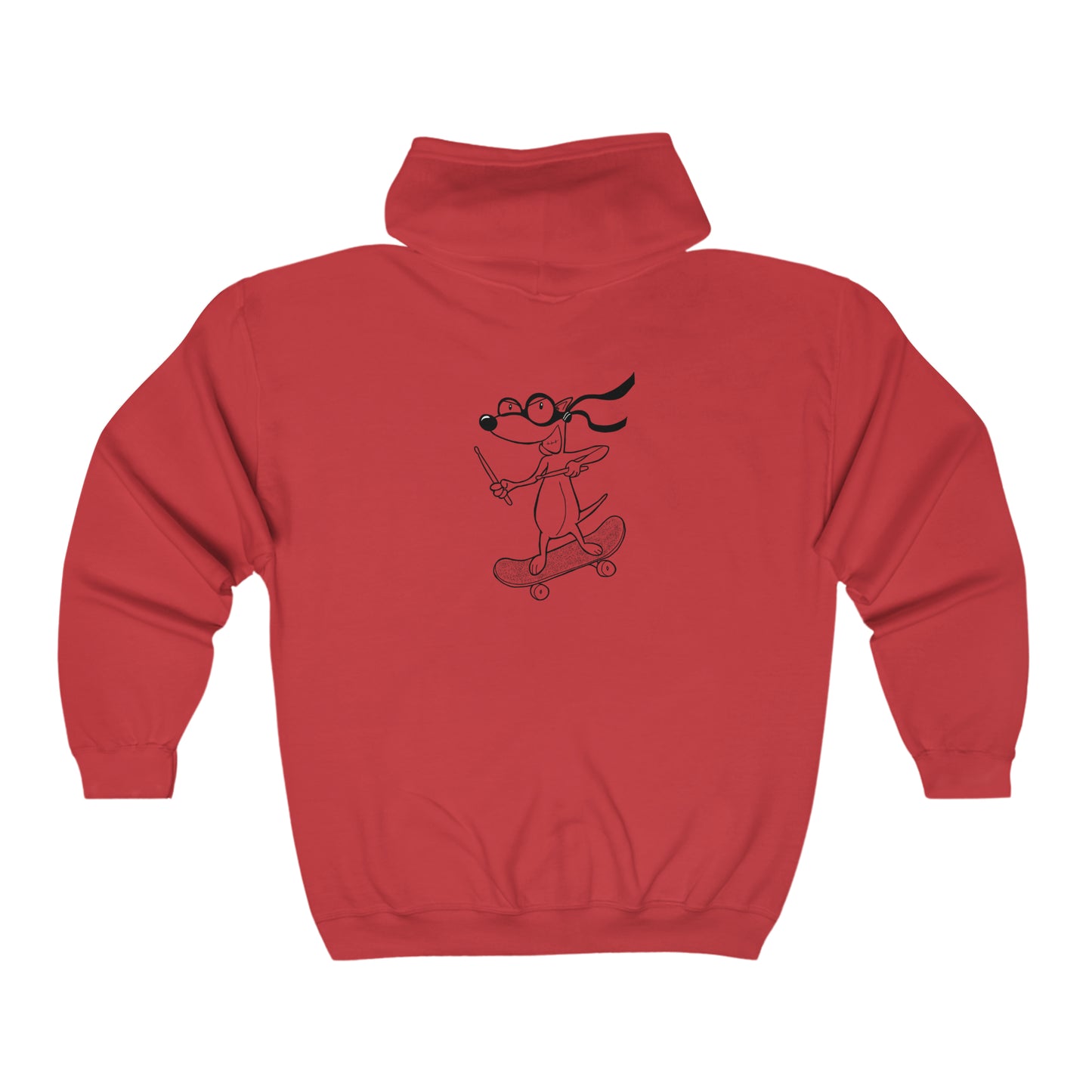 No STRESS Weasel Zip Up Hoody