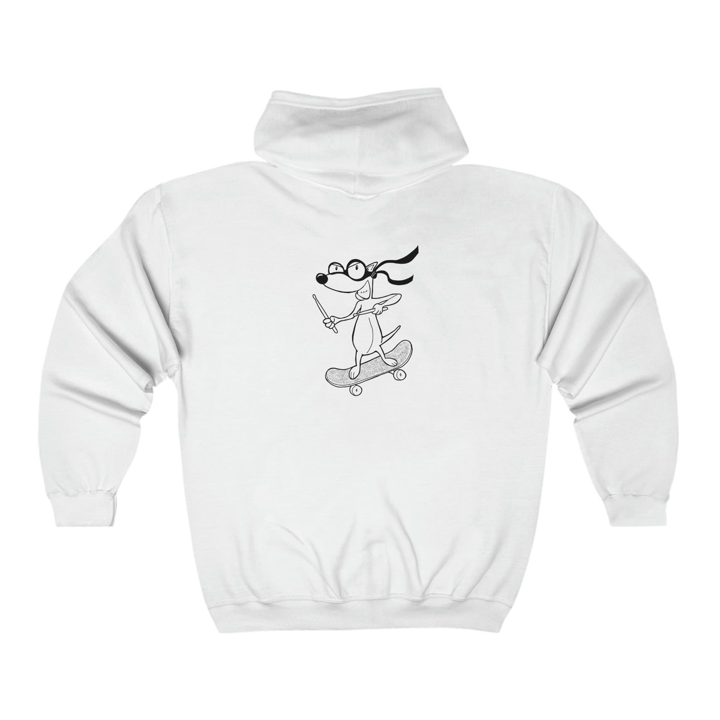 No STRESS Weasel Zip Up Hoody