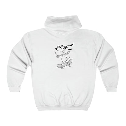 No STRESS Weasel Zip Up Hoody