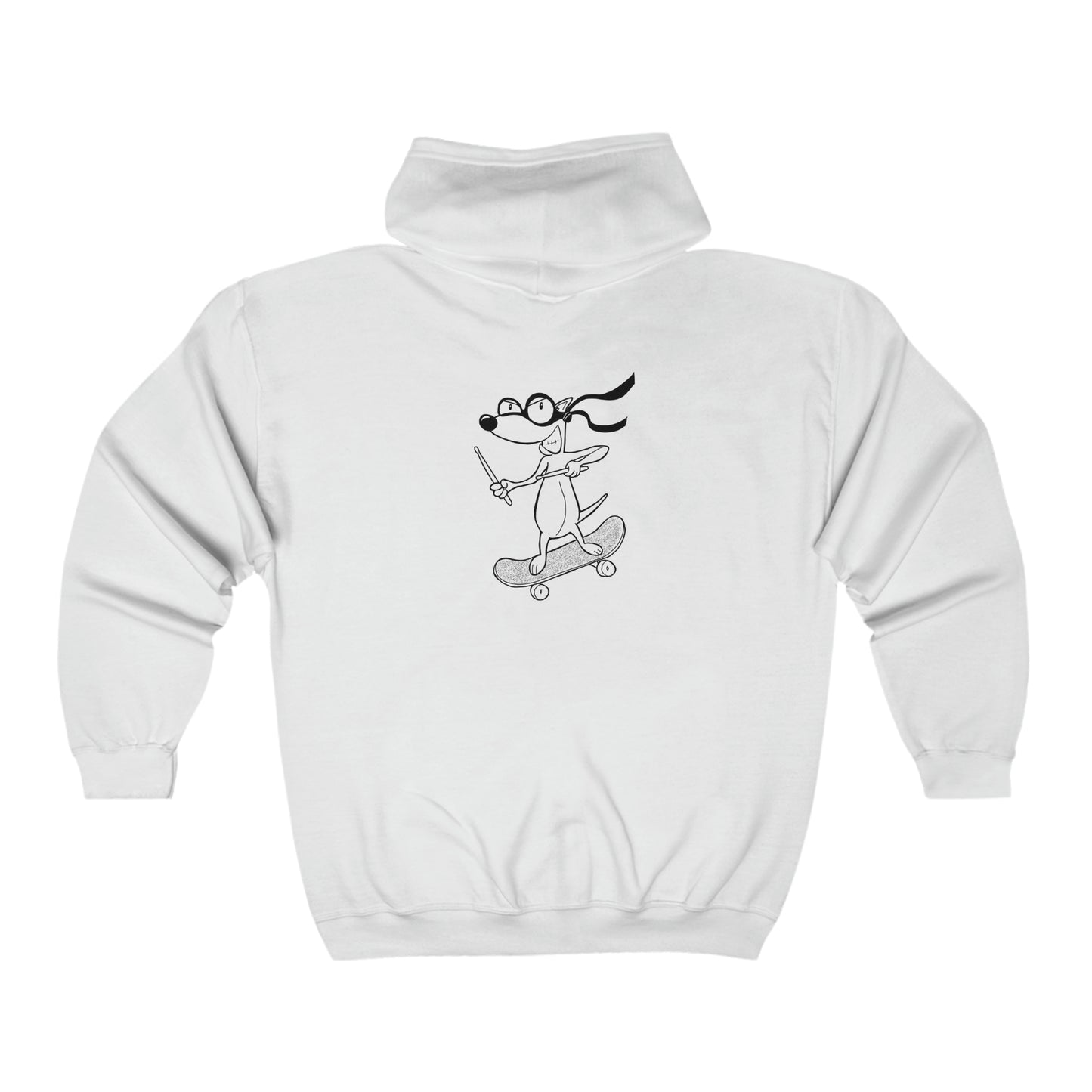 No STRESS Weasel Zip Up Hoody