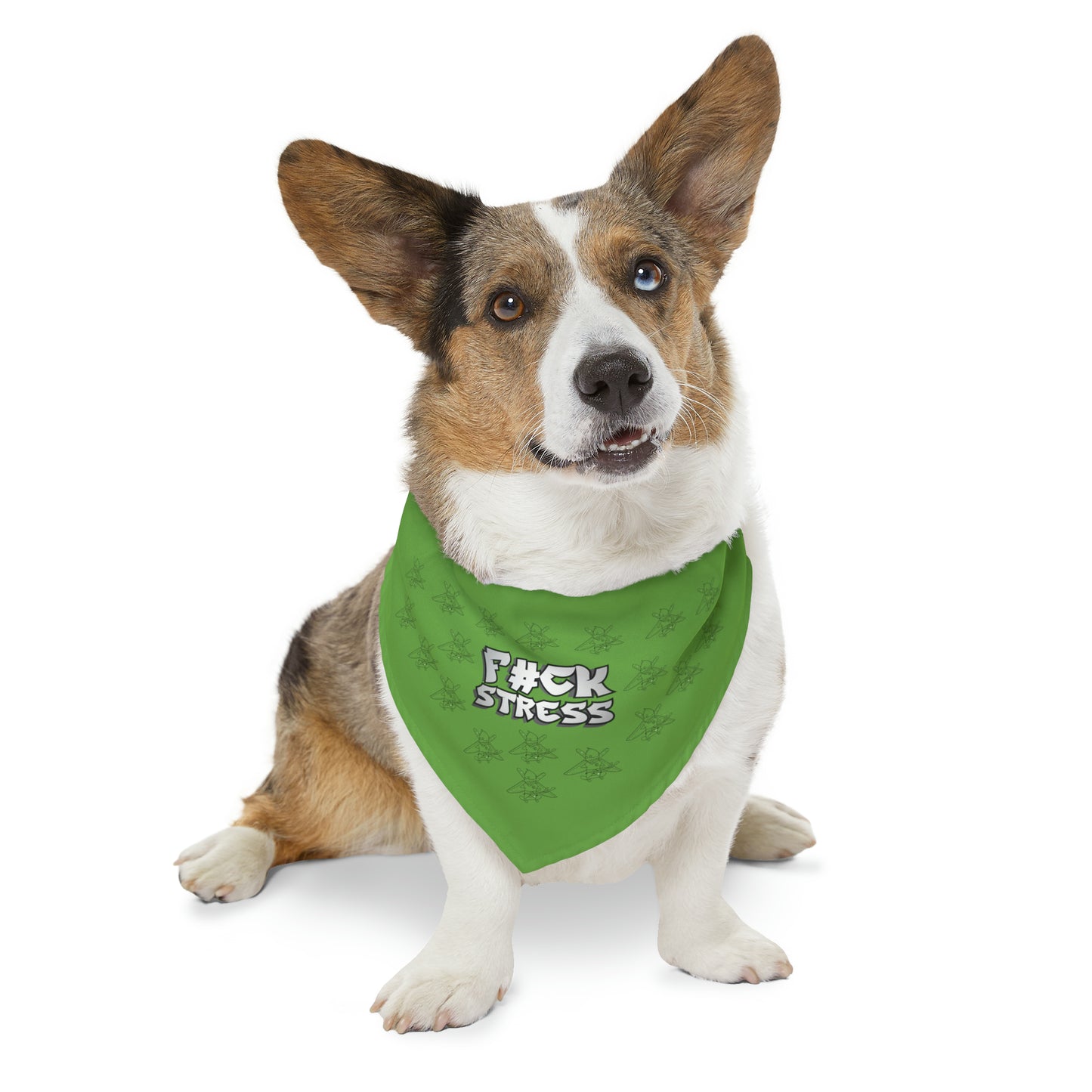 No Stress Pet Bandana Collar