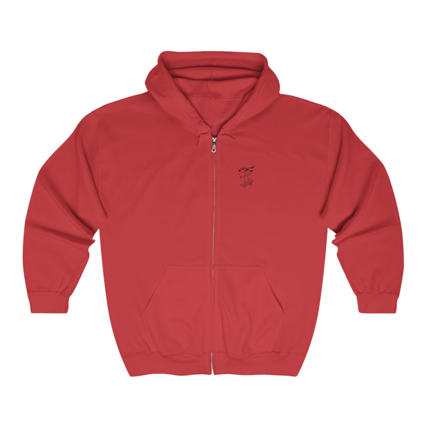 No STRESS Weasel Zip Up Hoody