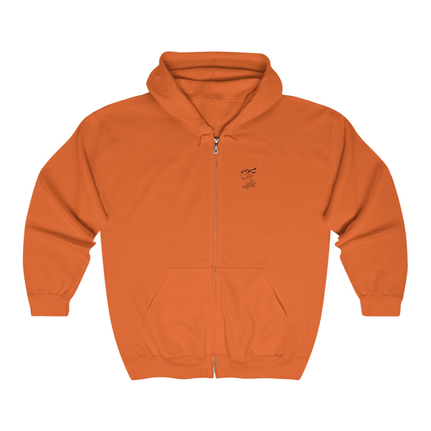 No STRESS Weasel Zip Up Hoody