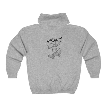 No STRESS Weasel Zip Up Hoody