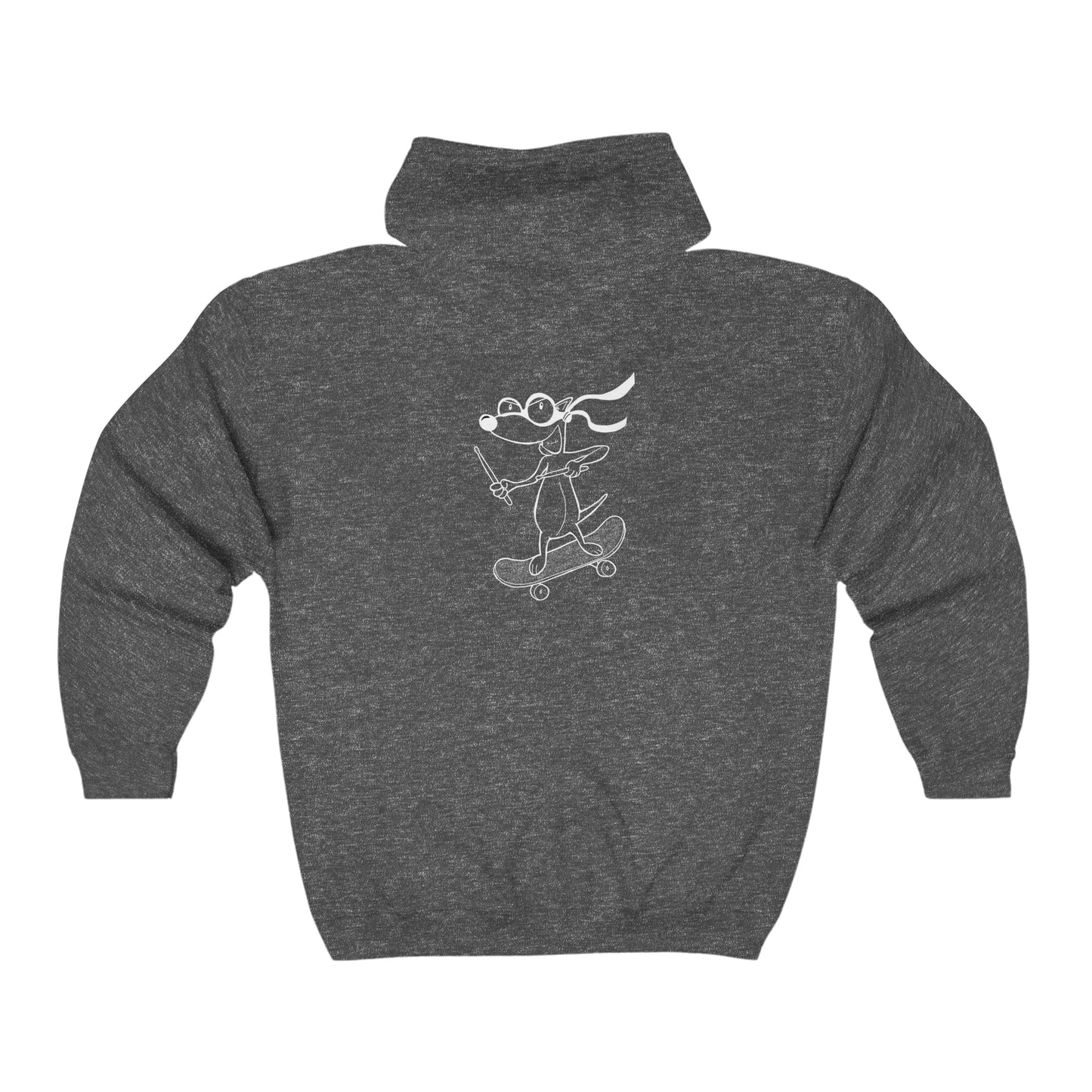 No STRESS Weasel Zip Up Hoody