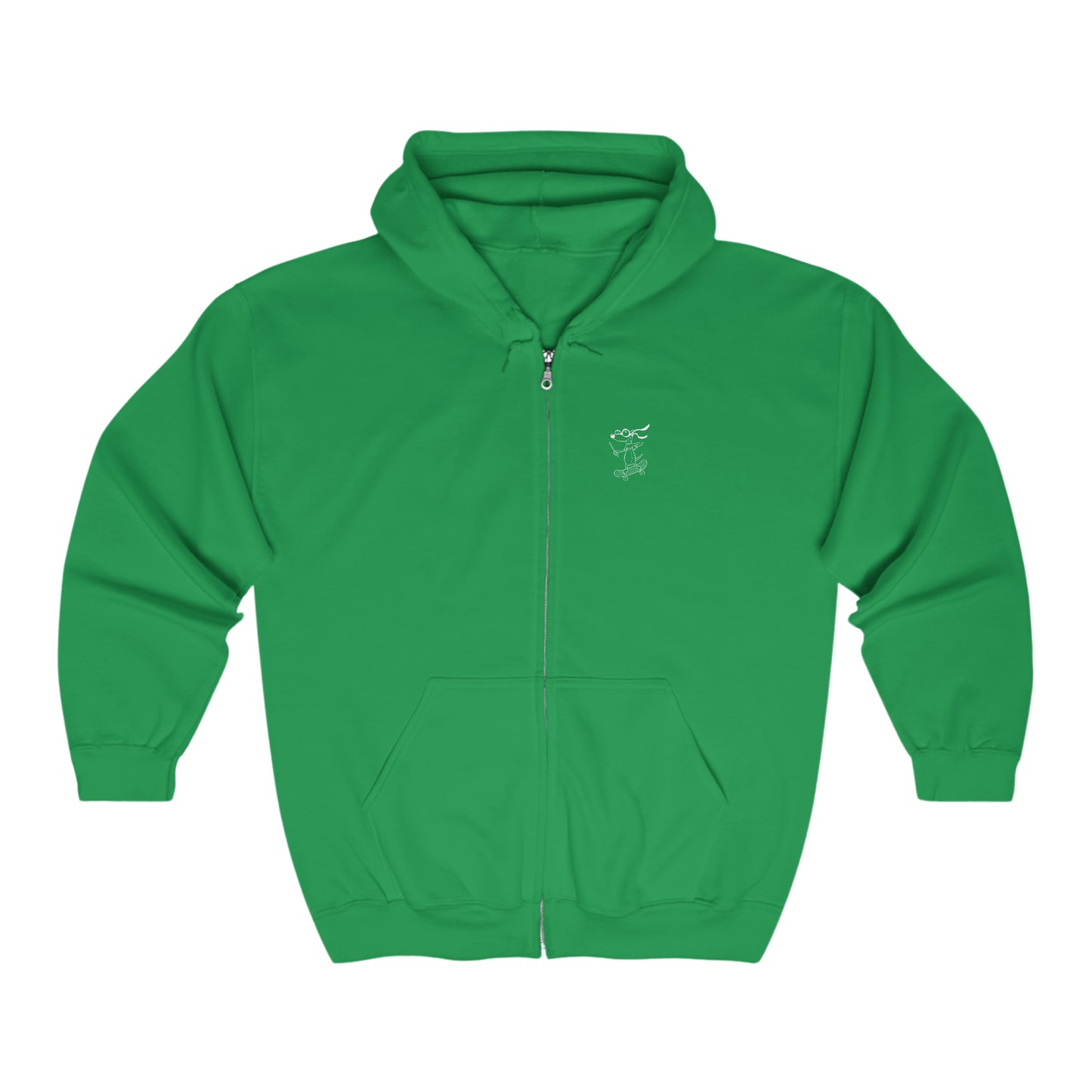 No STRESS Weasel Zip Up Hoody