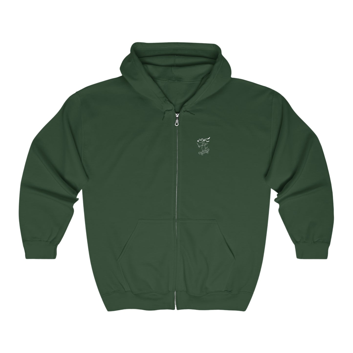 No STRESS Weasel Zip Up Hoody