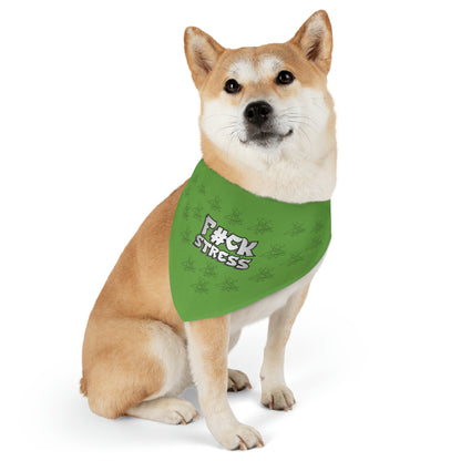 No Stress Pet Bandana Collar